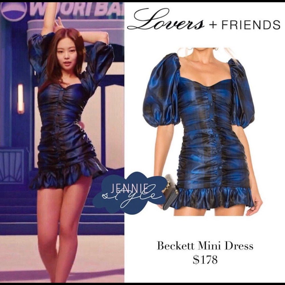 Blackpink Jennie Lovers + friends Cropped top XS